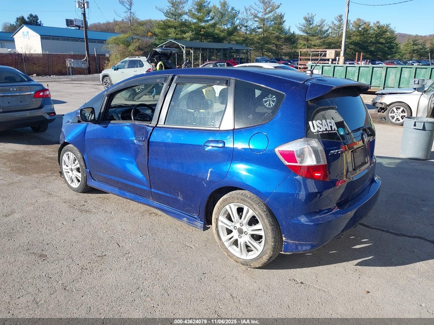 JHMGE8H40AC009611 2010 HONDA FIT photo no. 3