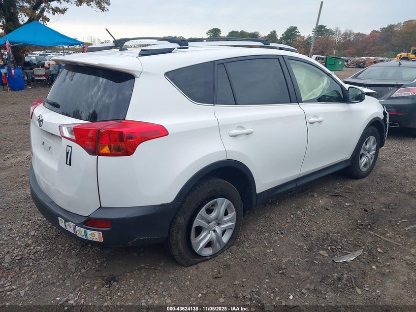 2013 TOYOTA RAV4 LE JTMBFREV1DD024225