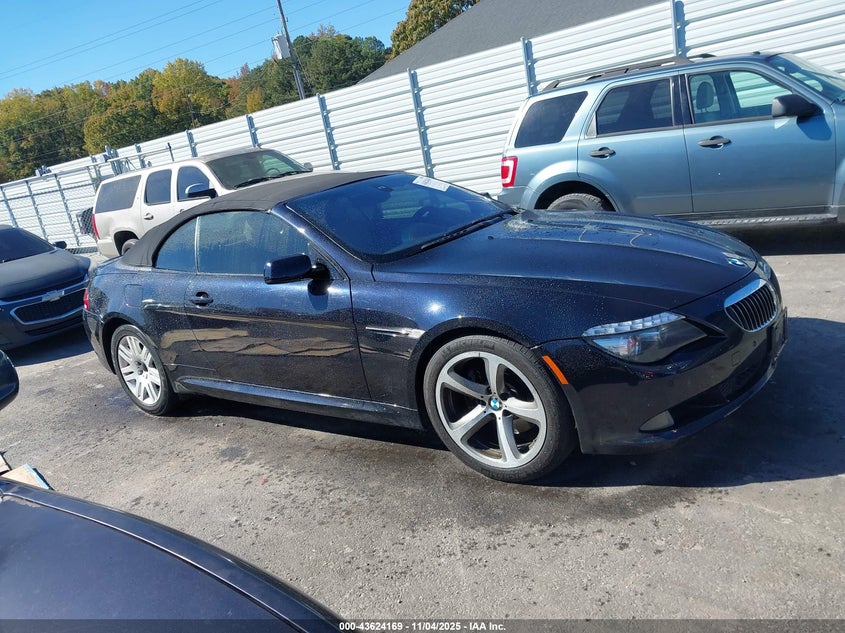 2009 BMW 650I VIN: WBAEB53589CX64952 Lot: 43624169