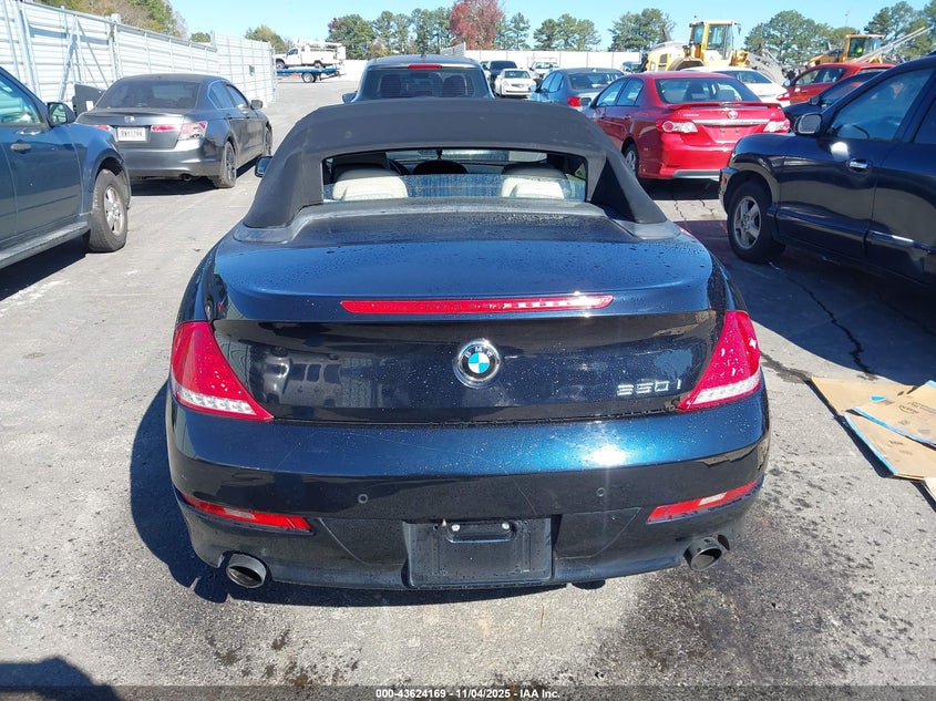 2009 BMW 650I VIN: WBAEB53589CX64952 Lot: 43624169