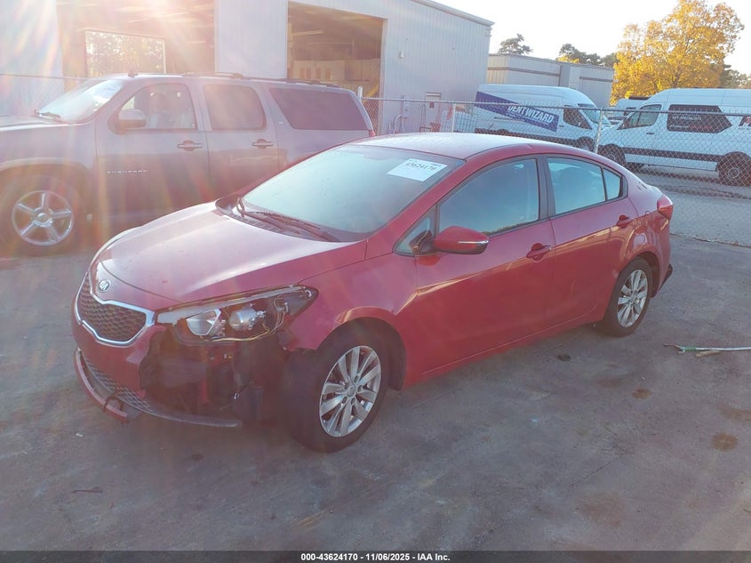 2016 KIA FORTE LX - KNAFX4A6XG5443105