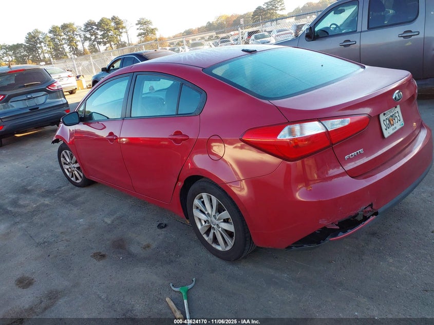 2016 KIA FORTE LX - KNAFX4A6XG5443105