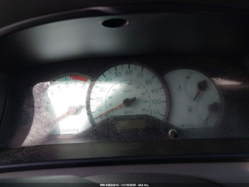 2004 Toyota Corolla Le VIN: 1NXBR32E34Z341587 Lot: 43624212