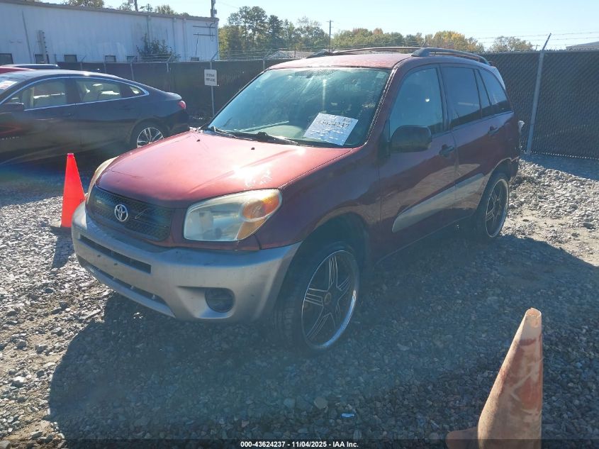 JTEHD20V140032410 2004 TOYOTA RAV 4 photo no. 2