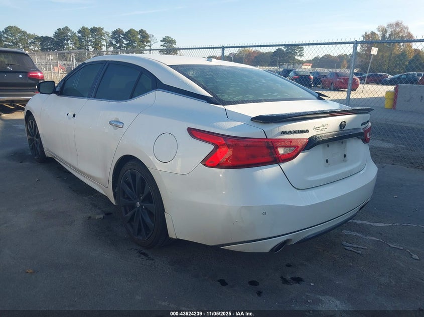2018 Nissan Maxima 3.5 Sr VIN: 1N4AA6AP0JC372248 Lot: 43624239