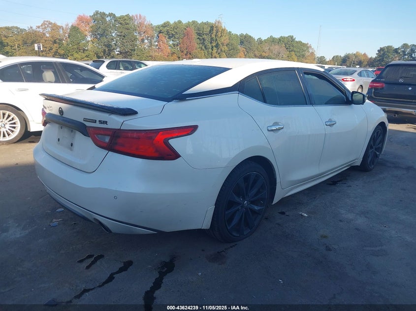 2018 Nissan Maxima 3.5 Sr VIN: 1N4AA6AP0JC372248 Lot: 43624239