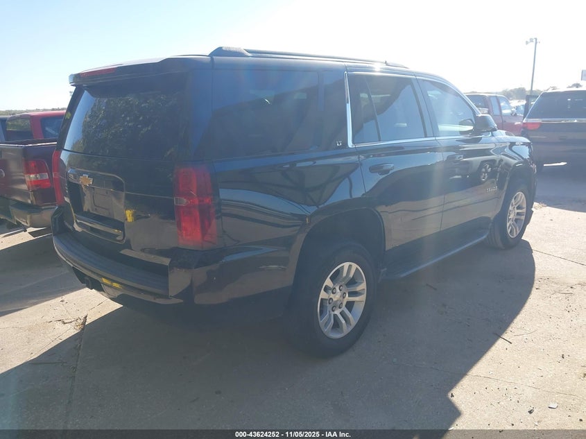 2020 CHEVROLET TAHOE 4WD LT - 1GNSKBKC1LR159431