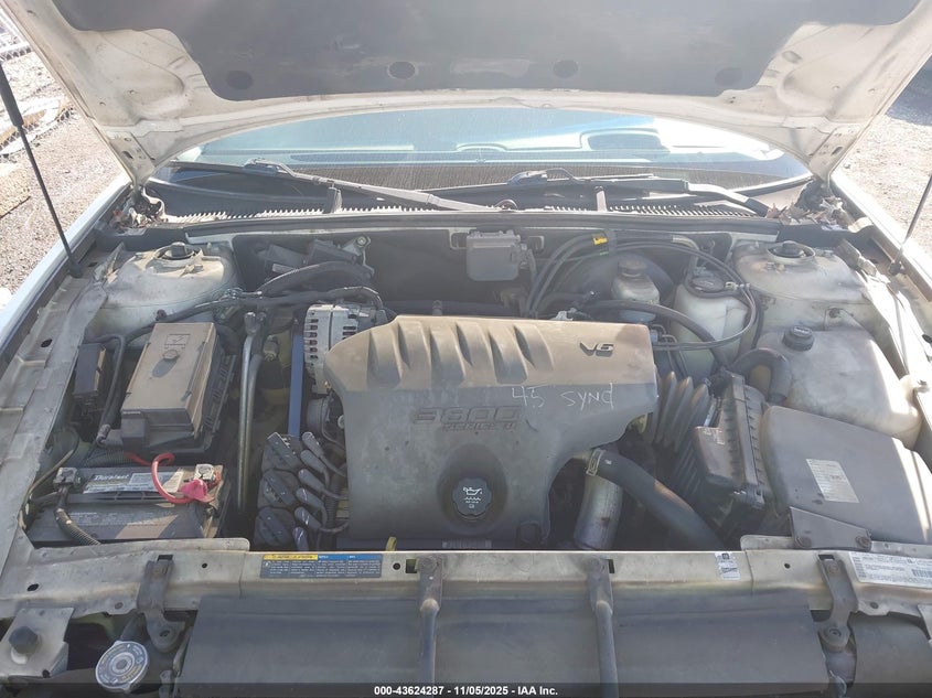 2003 Buick Park Avenue VIN: 1G4CW54K234127734 Lot: 43624287