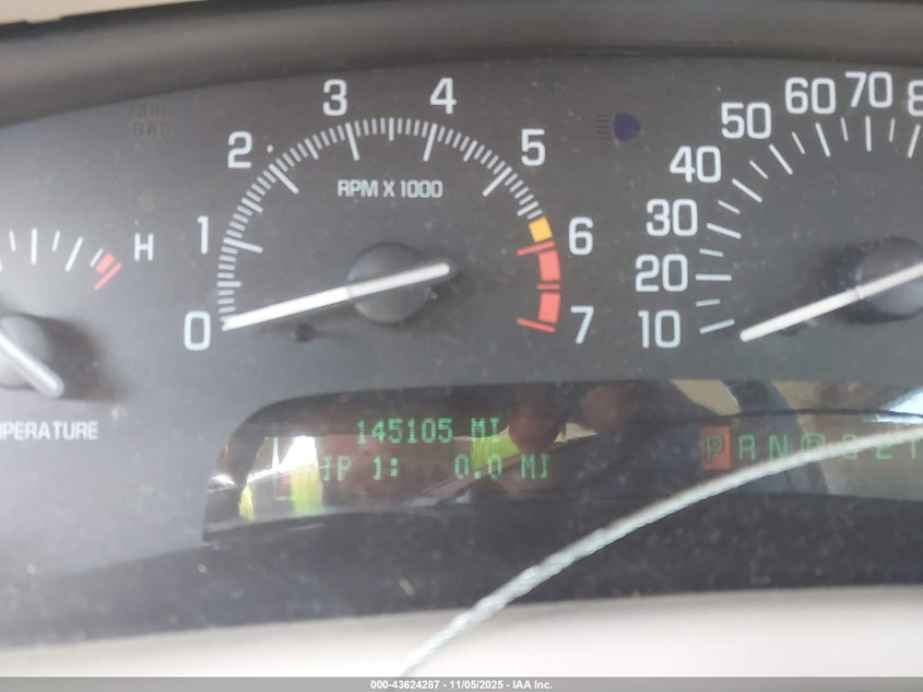 2003 Buick Park Avenue VIN: 1G4CW54K234127734 Lot: 43624287