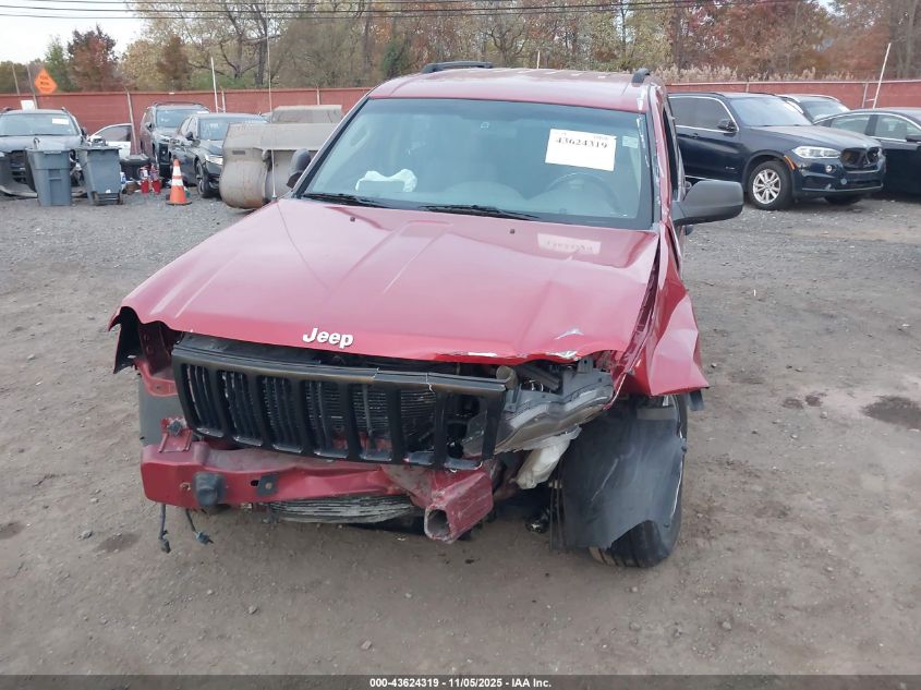 2006 Jeep Grand Cherokee Laredo VIN: 1J4HR48N86C306834 Lot: 43624319