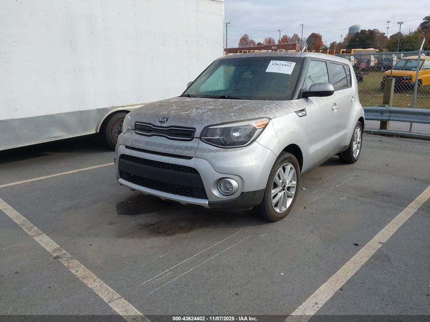 2017 Kia Soul + VIN: KNDJP3A57H7424645 Lot: 43624402