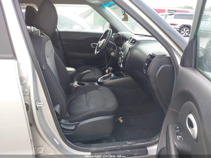 2017 Kia Soul + VIN: KNDJP3A57H7424645 Lot: 43624402