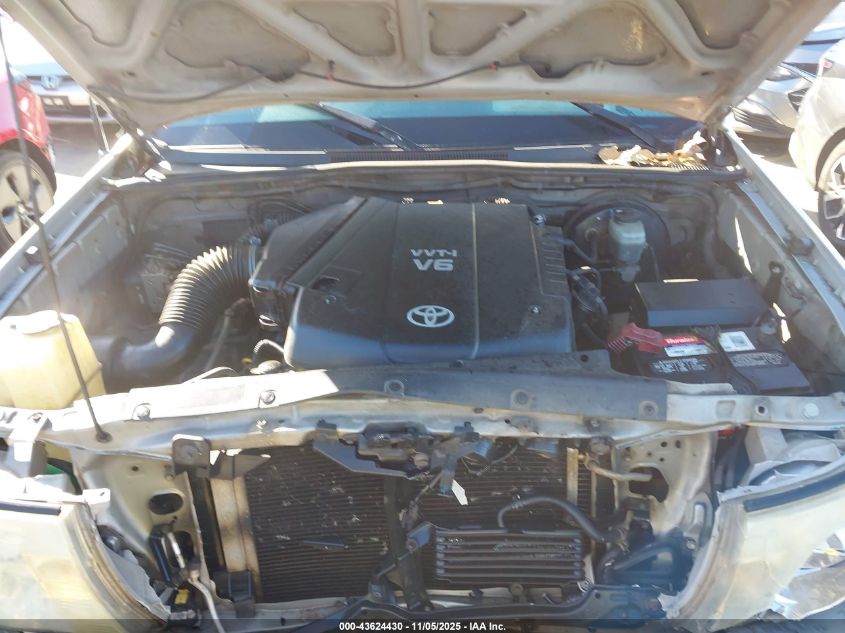 2005 Toyota Tacoma Prerunner V6 VIN: 5TETU62N85Z129821 Lot: 43624430