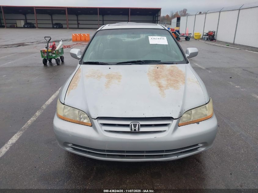 2002 Honda Accord 2.3 Se VIN: 1HGCG56772A112092 Lot: 43624435