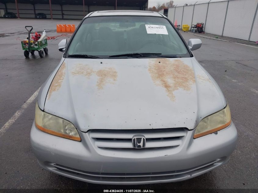 2002 Honda Accord 2.3 Se VIN: 1HGCG56772A112092 Lot: 43624435