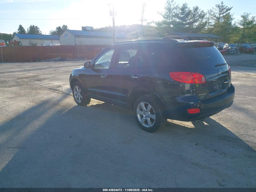 5NMSH73EX8H198485 2008 HYUNDAI SANTA FE photo no. 3