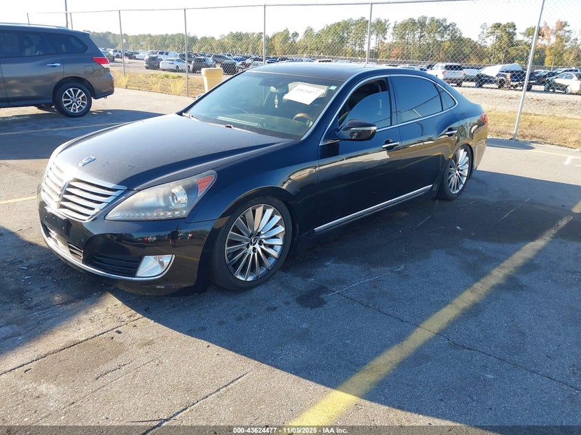 2014 Hyundai Equus Signature VIN: KMHGH4JH9EU075777 Lot: 43624477