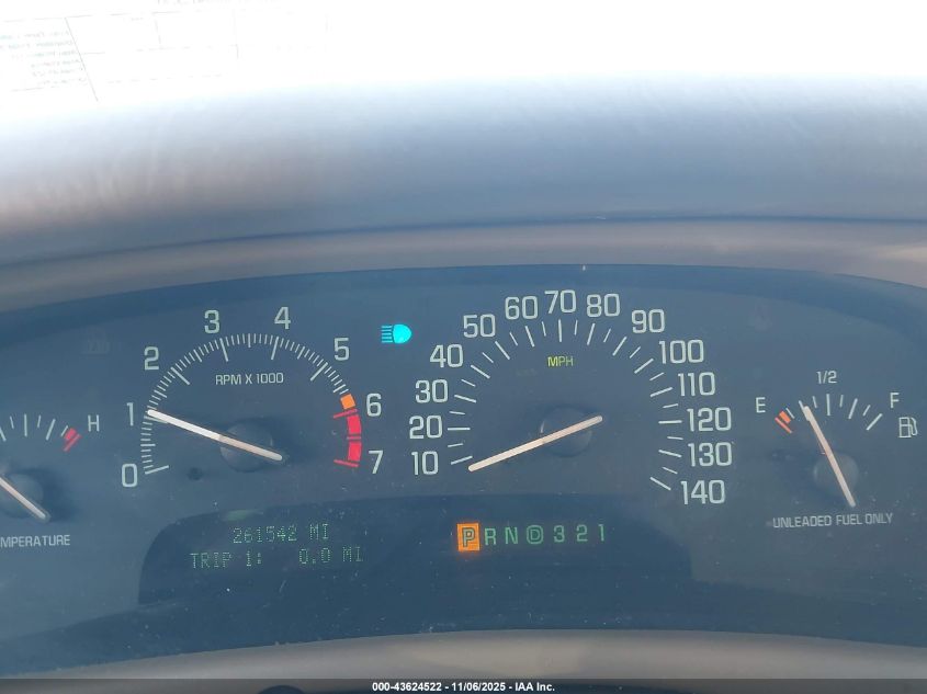 2002 Buick Park Avenue VIN: 1G4CW54K624123281 Lot: 43624522