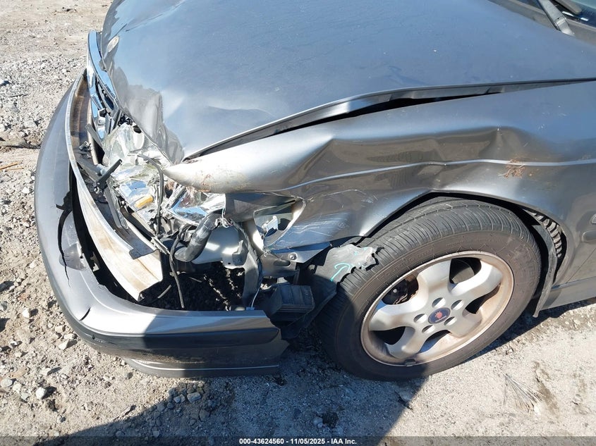 2001 Saab 9-3 Se VIN: YS3DF78K017007207 Lot: 43624560