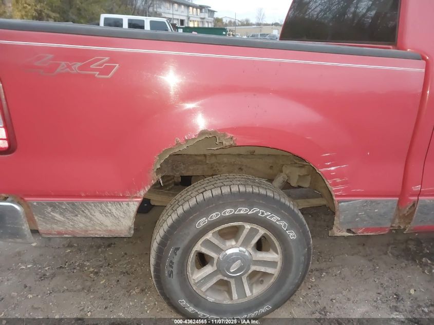 2005 Ford F-150 Fx4/Lariat/Xlt VIN: 1FTPW145X5FA49557 Lot: 43624565