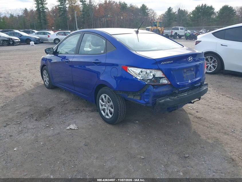 2014 HYUNDAI ACCENT GLS KMHCT4AE8EU708983