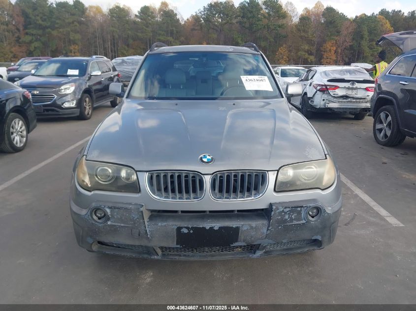 2004 BMW X3 2.5I VIN: WBXPA73414WC36300 Lot: 43624607