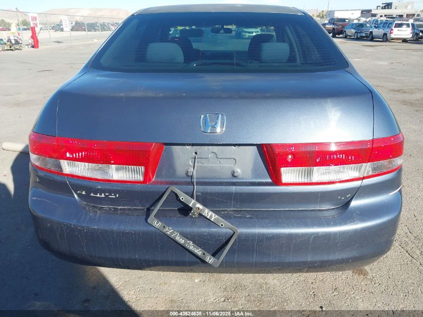 2003 Honda Accord 2.4 Lx VIN: 3HGCM56313G703558 Lot: 43624638