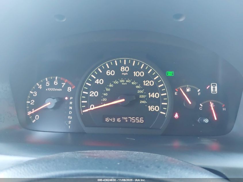 2003 Honda Accord 2.4 Lx VIN: 3HGCM56313G703558 Lot: 43624638