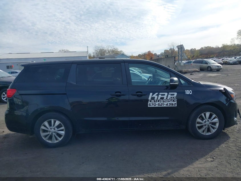 2017 Kia Sedona Lx VIN: KNDMB5C12H6228457 Lot: 43624711