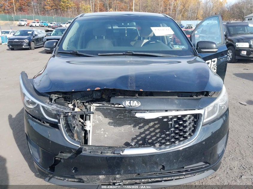 2017 Kia Sedona Lx VIN: KNDMB5C12H6228457 Lot: 43624711