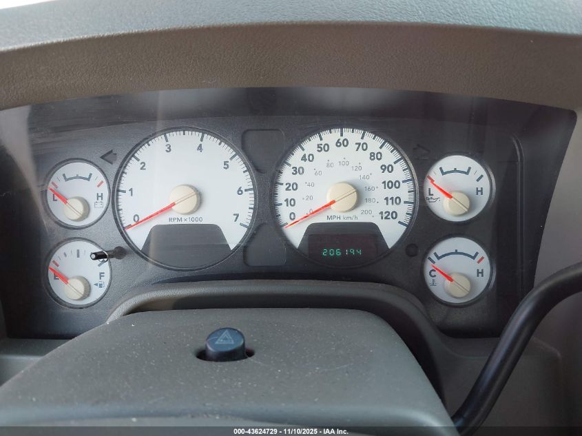 2007 Dodge Ram 1500 Laramie VIN: 1D7HU18287J603369 Lot: 43624729