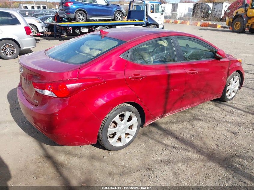 KMHDH4AEXBU159448 2011 HYUNDAI ELANTRA photo no. 4