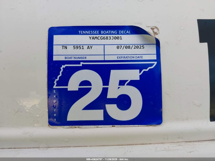 2000 Yamaha Ls 2000 VIN: YAMCG683J001 Lot: 43624757