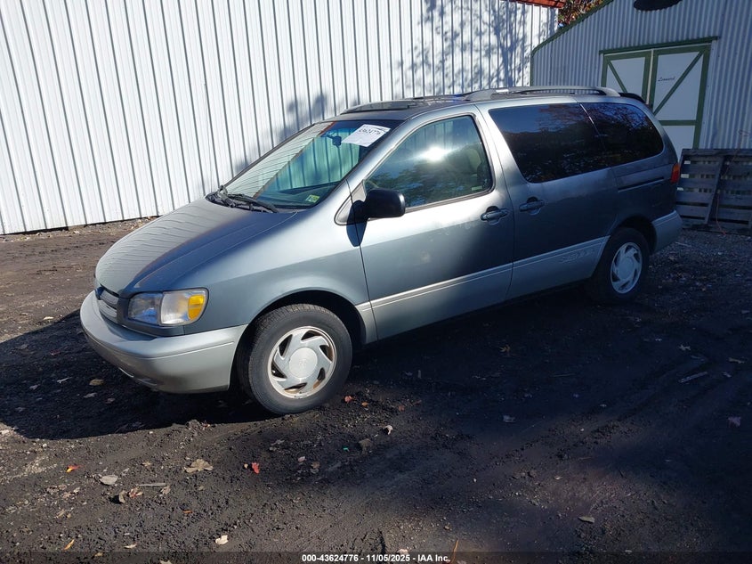 1998 Toyota Sienna Xle VIN: 4T3ZF13C8WU071517 Lot: 43624776