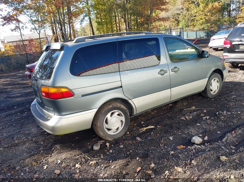 1998 Toyota Sienna Xle VIN: 4T3ZF13C8WU071517 Lot: 43624776