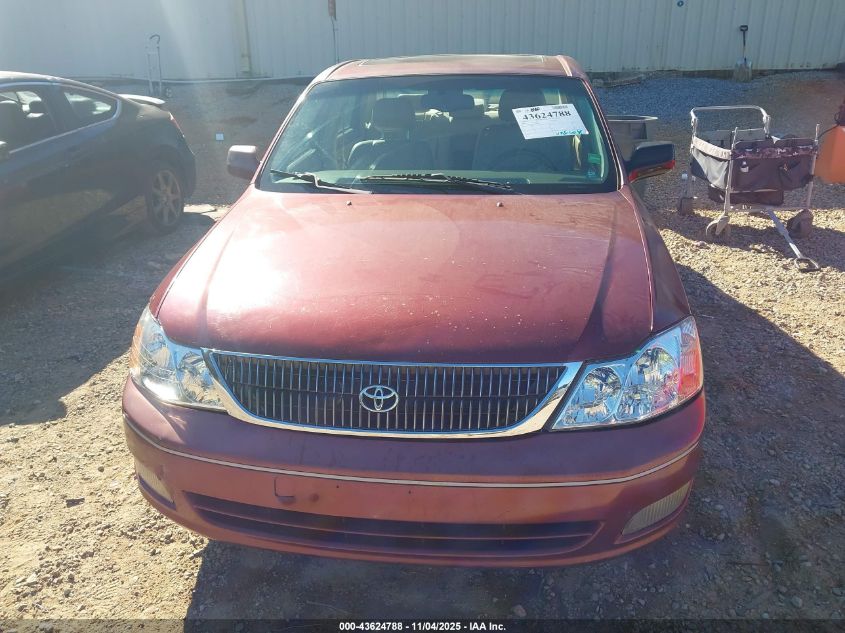 2000 Toyota Avalon Xls VIN: 4T1BF28BXYU081095 Lot: 43624788
