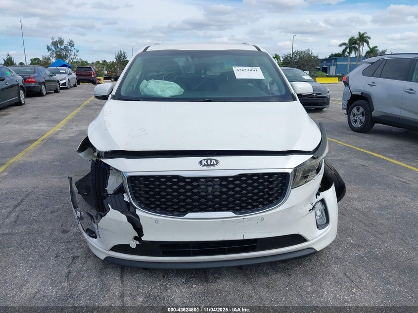 2018 Kia Sedona Sx VIN: KNDMC5C12J6349363 Lot: 43624801