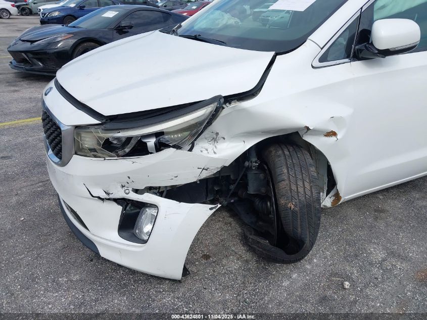 2018 Kia Sedona Sx VIN: KNDMC5C12J6349363 Lot: 43624801