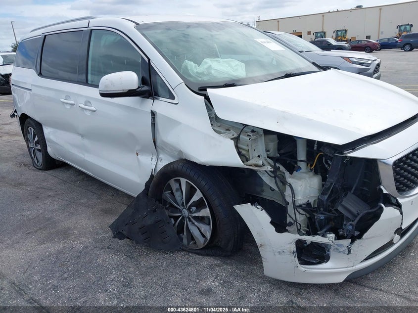 2018 Kia Sedona Sx VIN: KNDMC5C12J6349363 Lot: 43624801