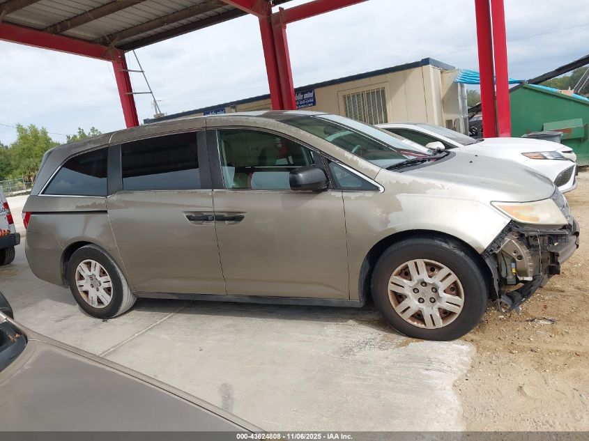 2012 Honda Odyssey Lx VIN: 5FNRL5H25CB021448 Lot: 43624808