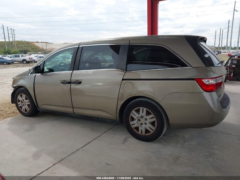 2012 Honda Odyssey Lx VIN: 5FNRL5H25CB021448 Lot: 43624808