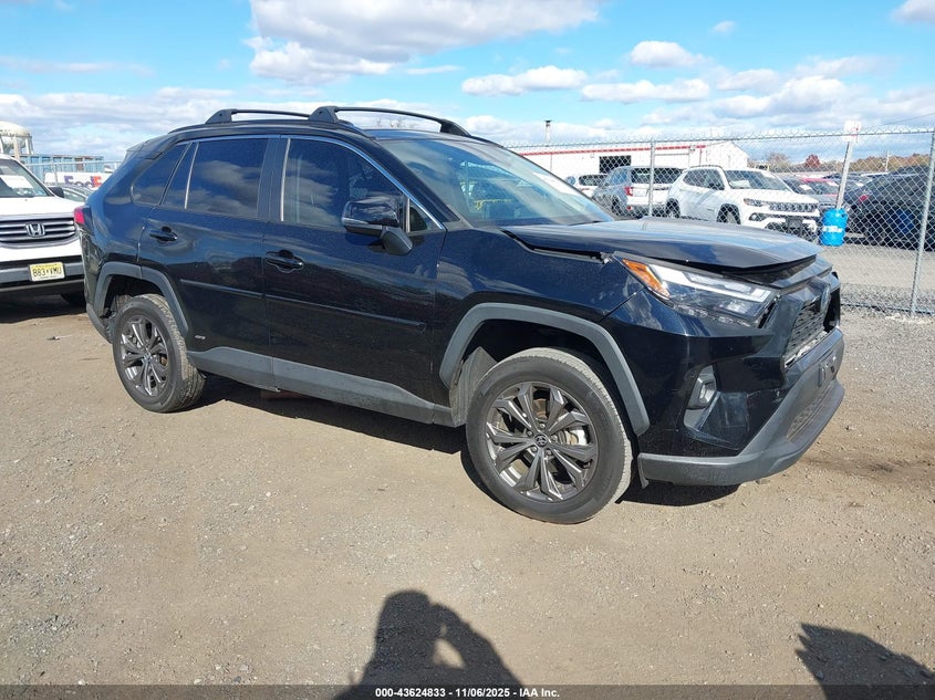 2022 TOYOTA RAV4 HYBRID XLE PREMIUM - 4T3B6RFV5NU068604