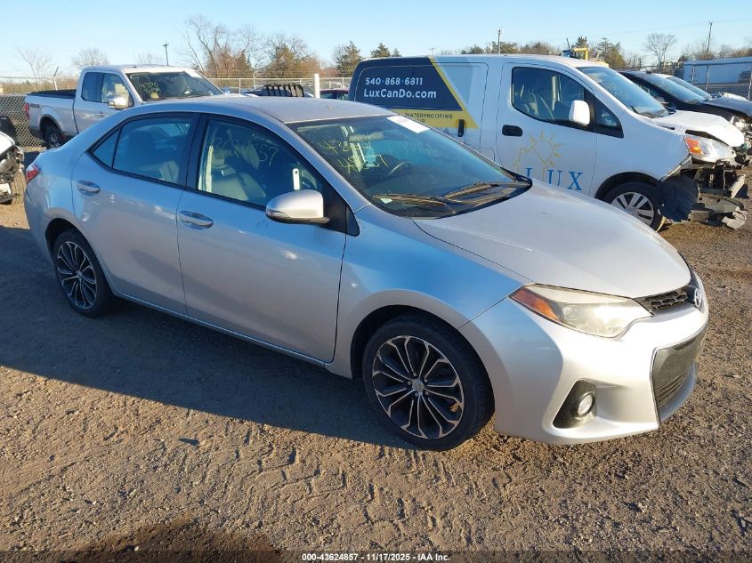 TOYOTA COROLLA S PLUS