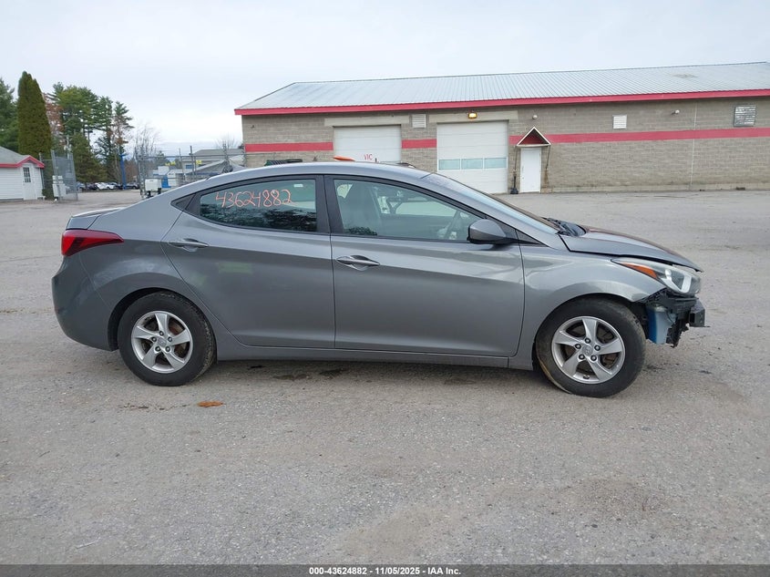 2014 HYUNDAI ELANTRA SE - 5NPDH4AEXEH506280