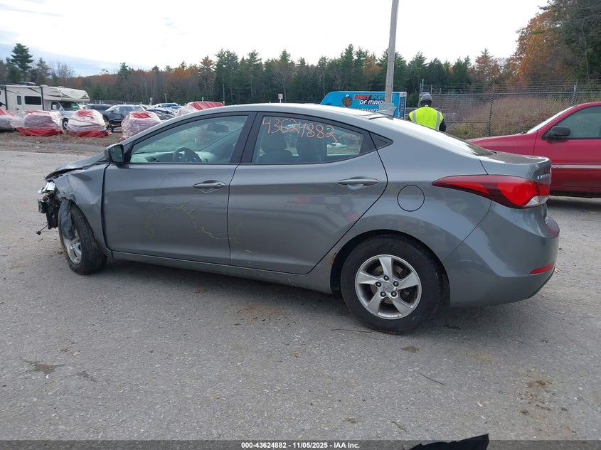 2014 HYUNDAI ELANTRA SE - 5NPDH4AEXEH506280
