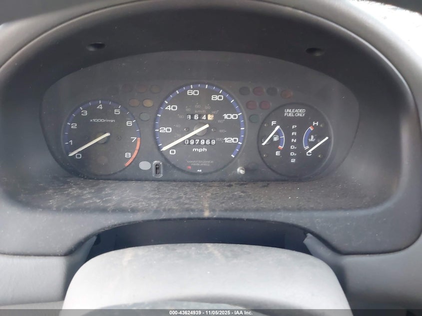 1998 Honda Civic Ex VIN: 1HGEJ8244WL028538 Lot: 43624939