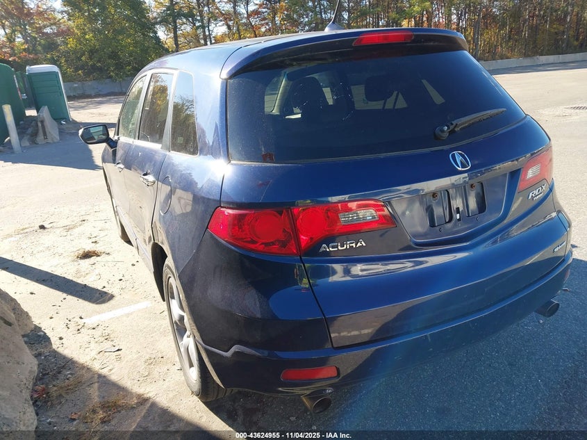 2009 Acura Rdx blue other gasoline 5J8TB18539A003643 photo #4