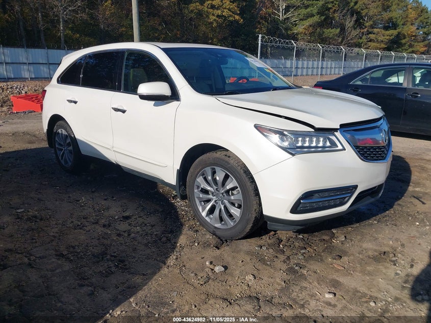 ACURA MDX TECHNOLOGY ACURAWATCH PLUS PACKAGES/TECHNOLOGY PACKAGE
