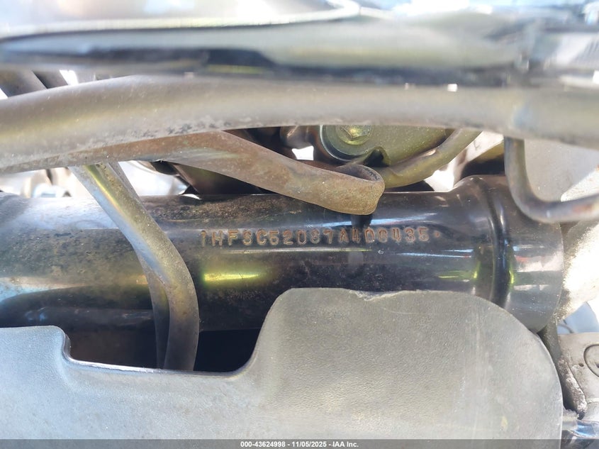 2007 Honda Vtx1300 S VIN: 1HFSC52087A406435 Lot: 43624998