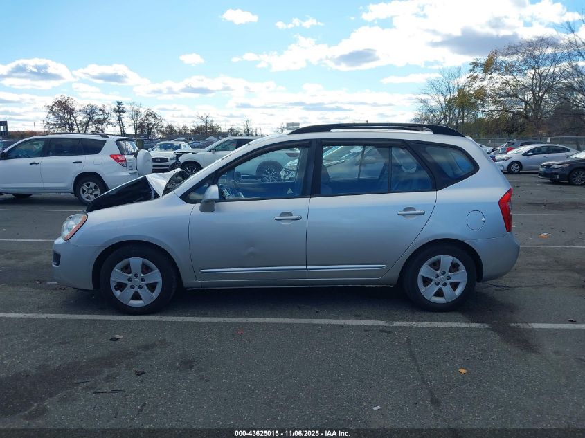 2009 Kia Rondo Lx VIN: KNAFG528097250569 Lot: 43625015